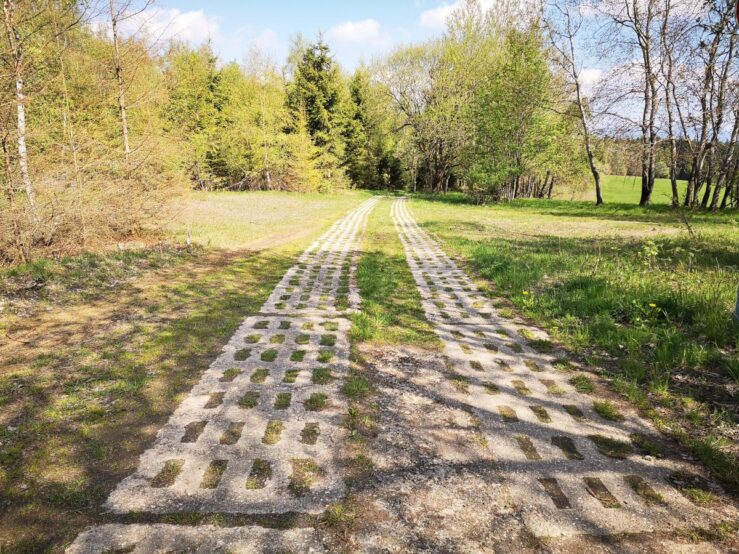Kolonneweg near Brocken and the witches of the Harz