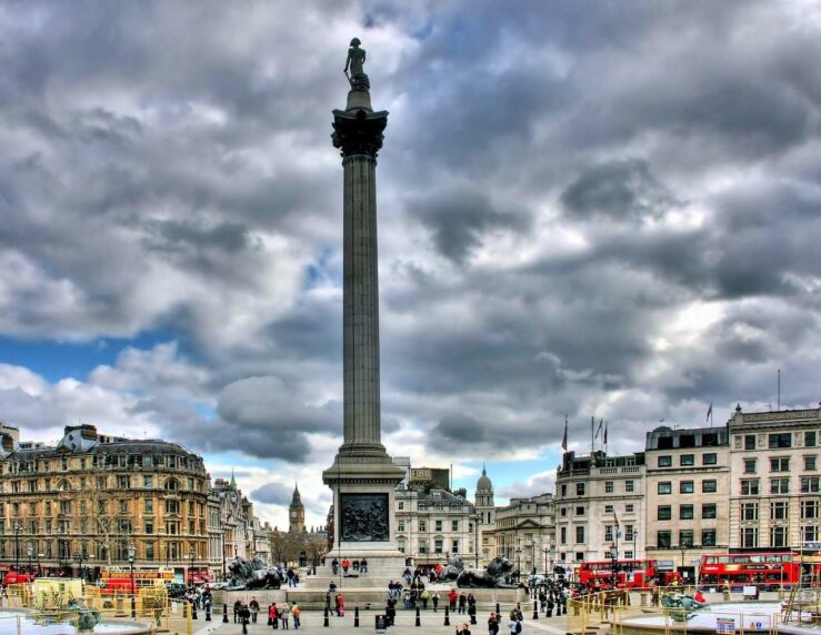 Lord Nelson Trafalgar Square