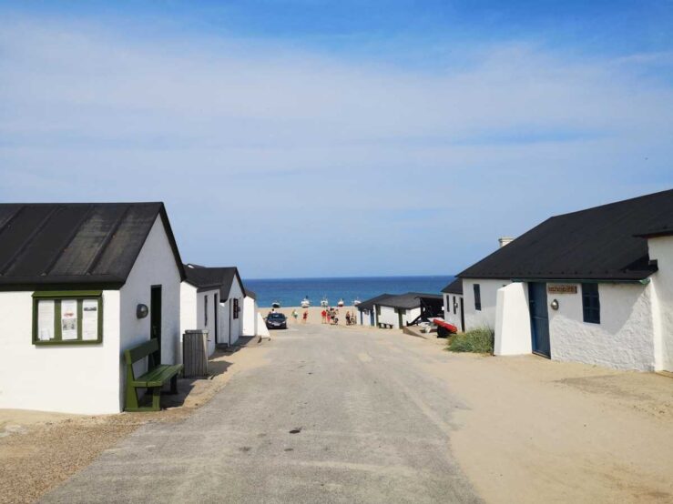 fisherman house in Stenbjerg, Denmark