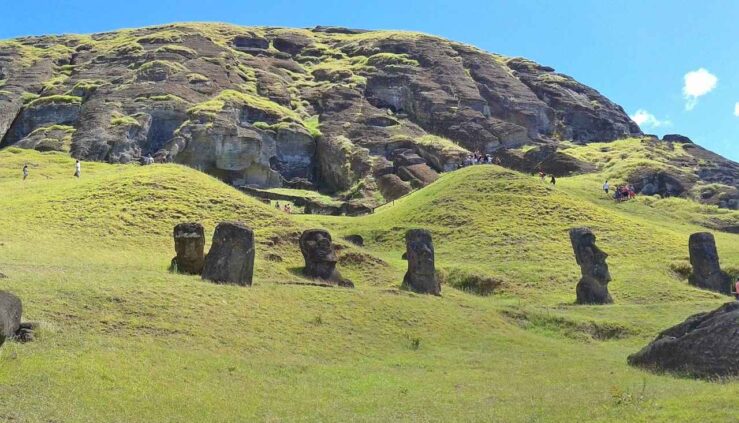 Hanga Roa with Rapa Nui People, Easter Island