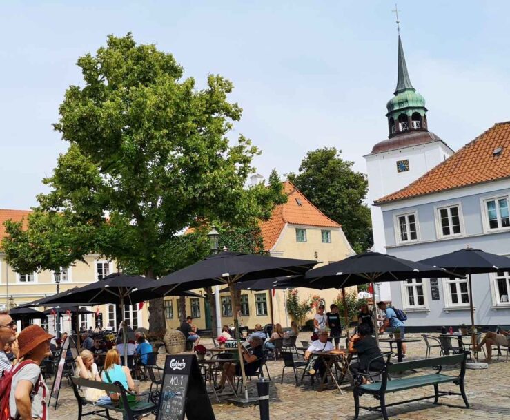 picturesque town