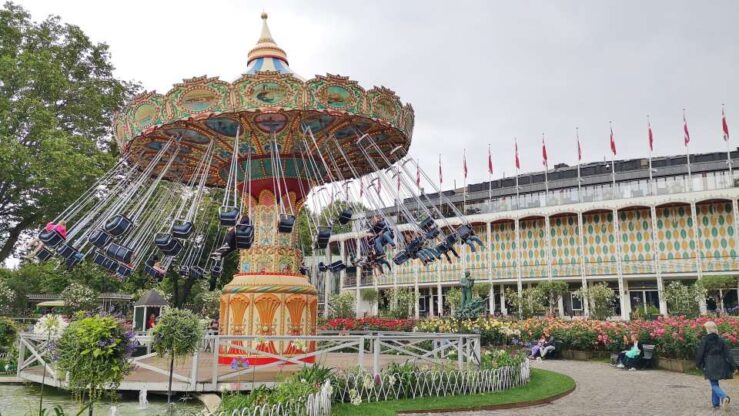 visit Copenhagen Tivoli Gardens & historic amusement park