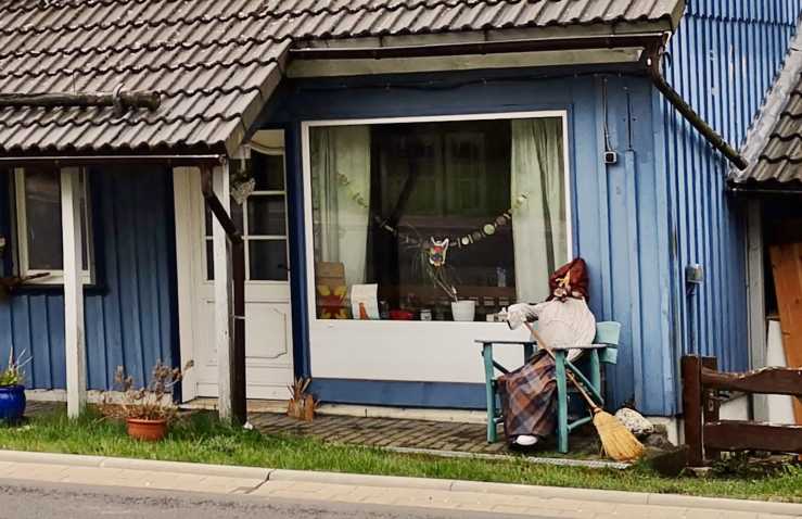 Brocken witch harz forest mountains