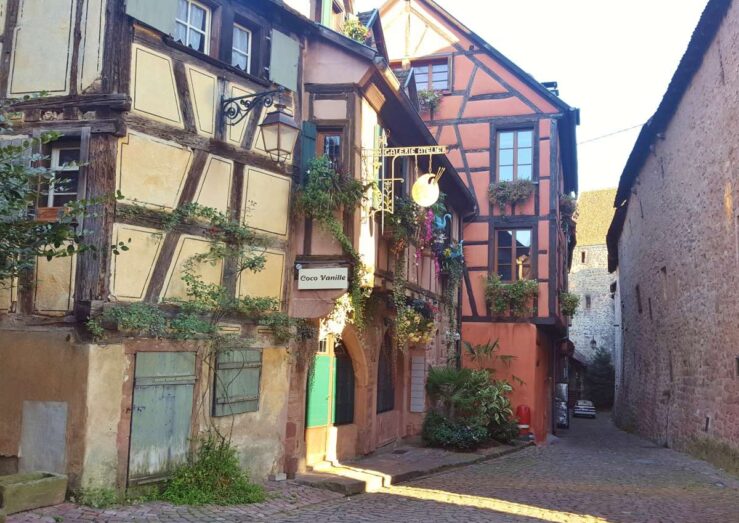 half-timbered houses