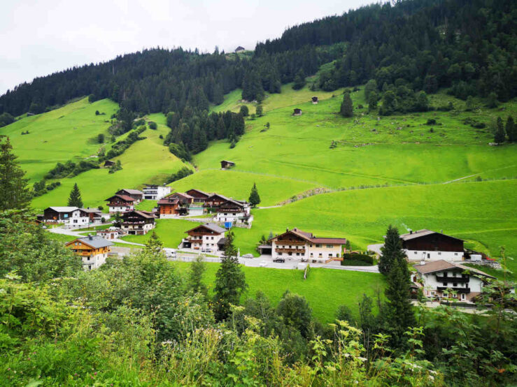 Alpine hamlet