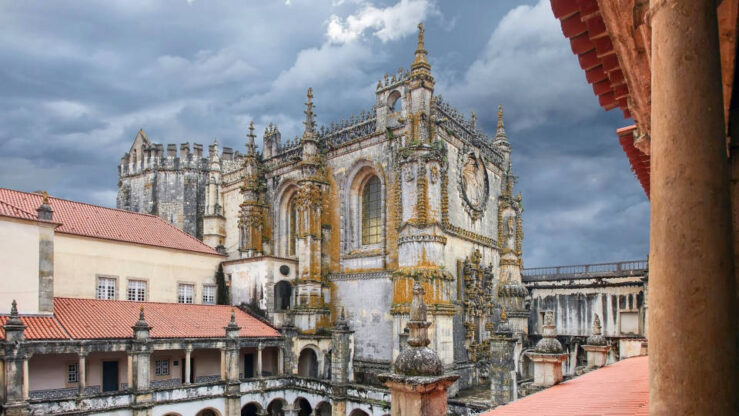 Tomar Portugal castle Knights Templar town Convent of Christ