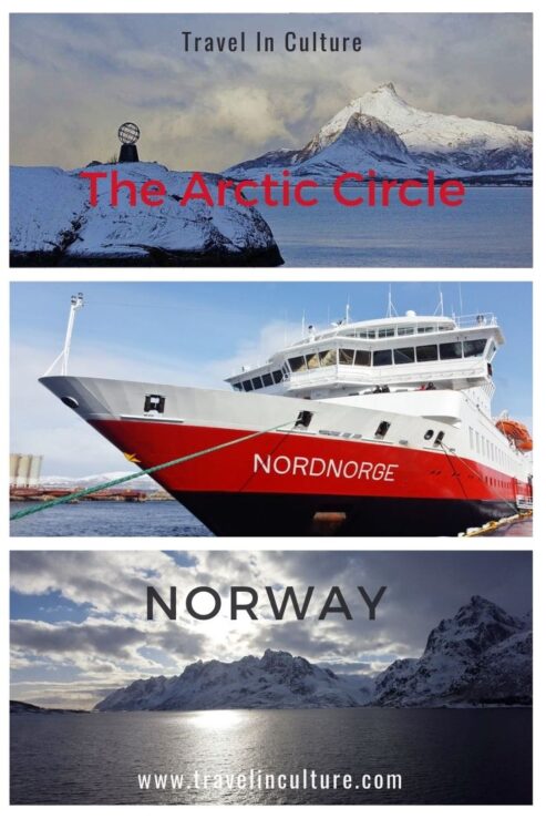 MS Nordnorge crosses the Arctic Circle – Norway