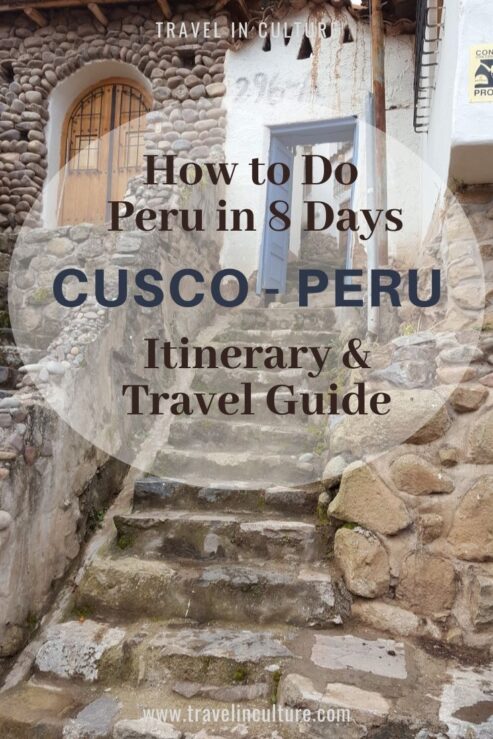 Things to do in Peru travel itinerary