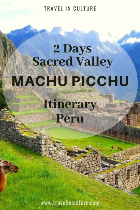 Inca Culture on Machu Picchu Mountain