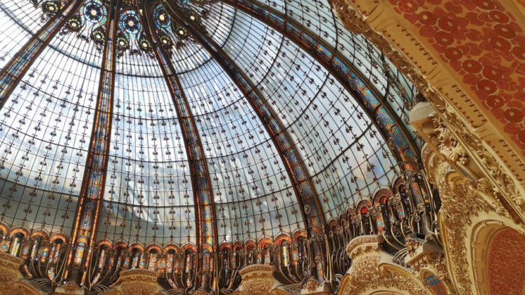 Paris Cupolas and Unique Art Nouveau Architecture