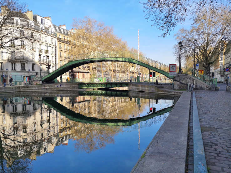 Canal St Martin in Paris