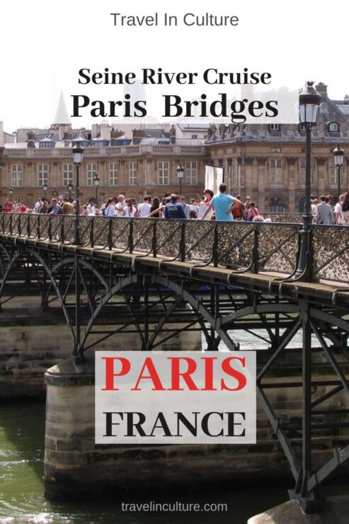 Paris bridges on a Seine River Cruise