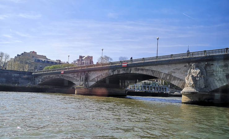 Pont des Invalides - Seine River cruise - Paris bridges