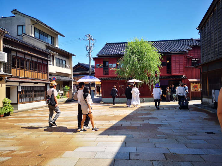 Kanazawa Japan Geisha district