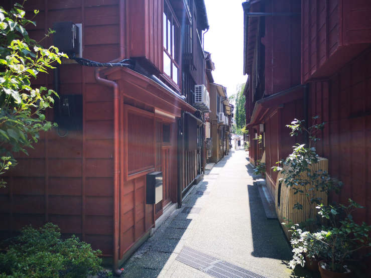 Kanazawa Japan Geisha district