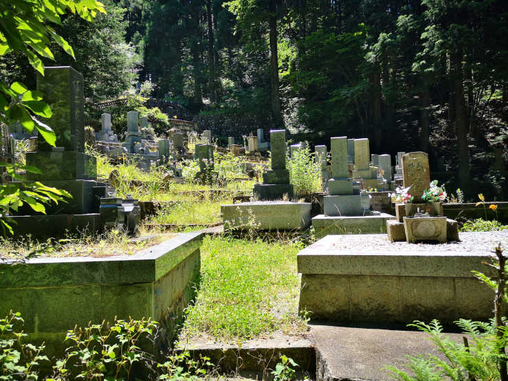 Takayama Japan cemetery