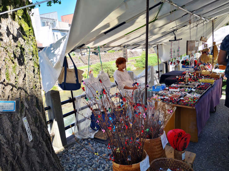 Miyagawa morning market Takayama Japan