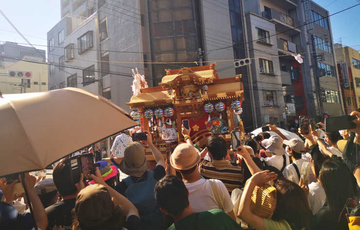 Japanese festival matsuri