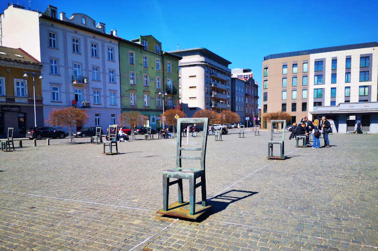 Jewish Heroes Square Kazimierz Cracow