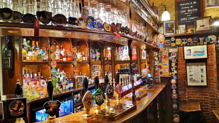 The Eagle RAF Bar Cambridge UK