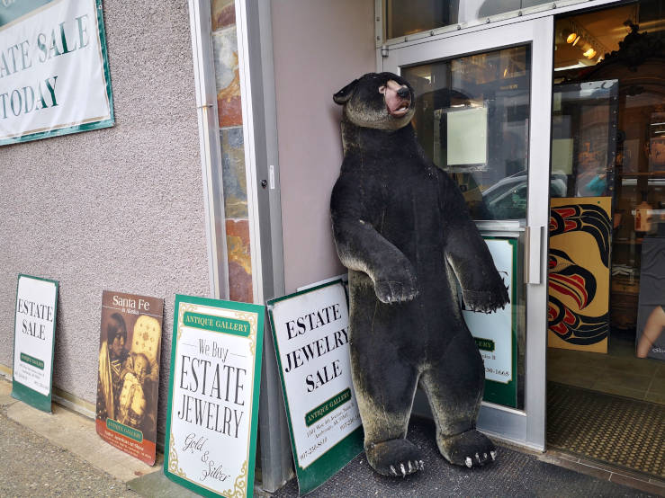 bear AK antique shop