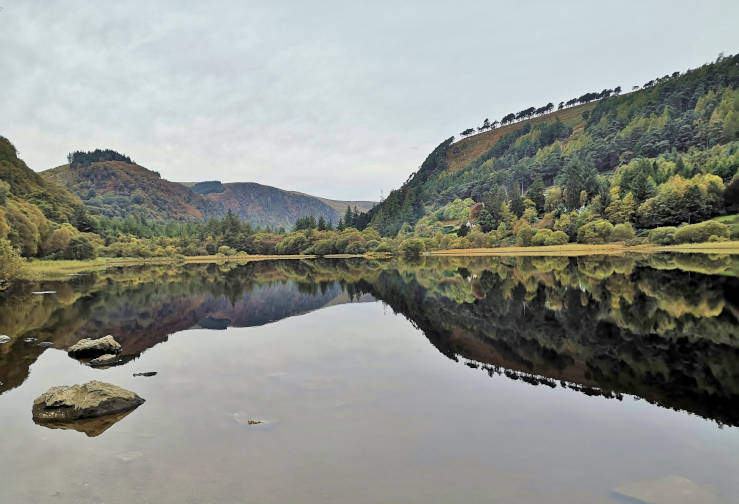 Glendalough Wicklow Lower Lake Ireland