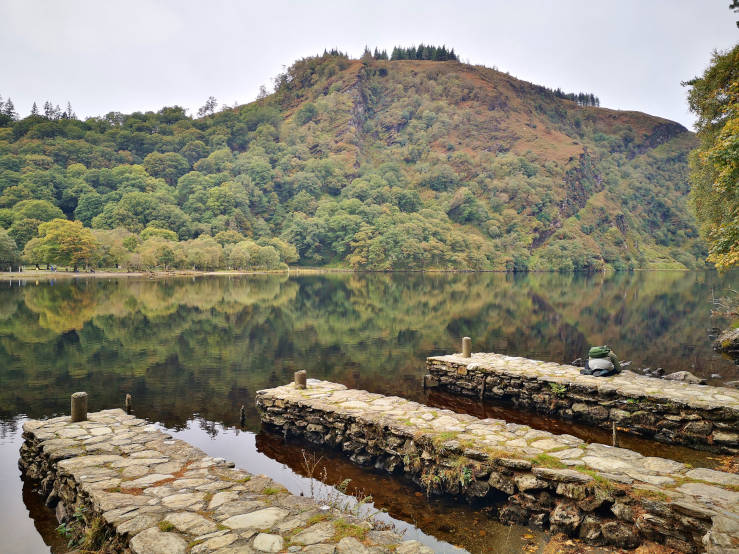 Glendalough Monastery Ireland Upper Lake