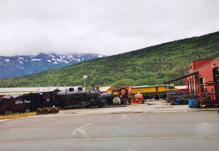 Skagway train tour White Pass