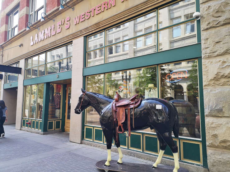 Lammle's Western Wear store