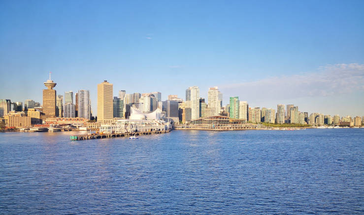 British Columbia city skyline