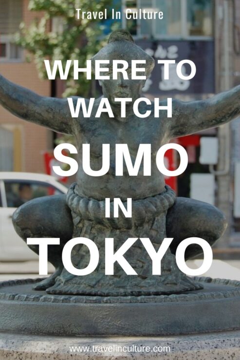 Sumo wrestling training in Tokyo