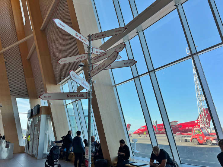 international airport Nuuk Greenland