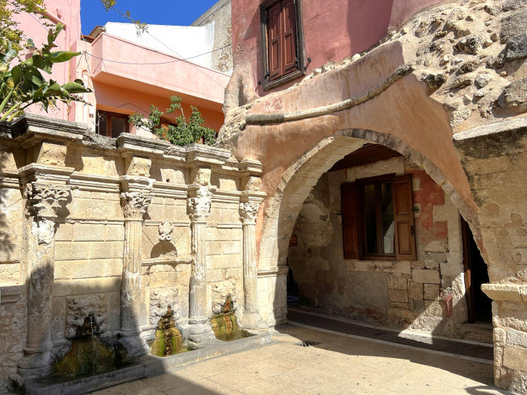 Rimondi Fountain Rethymno Historic Town Travel Guide