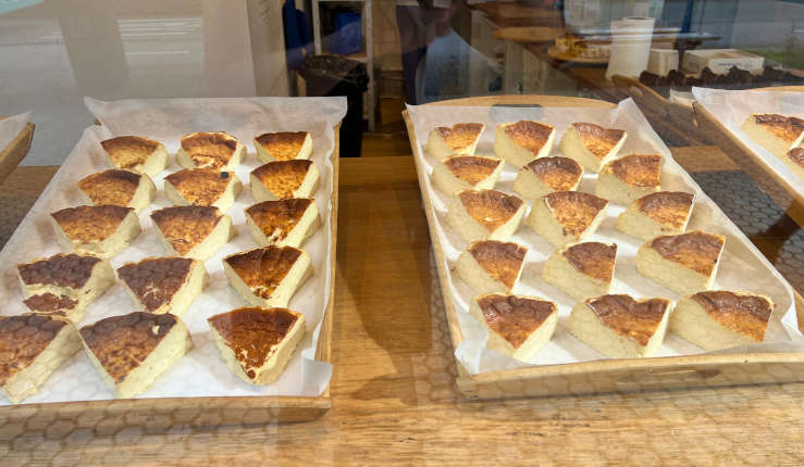 Basque cheesecake San Sebastián Spain