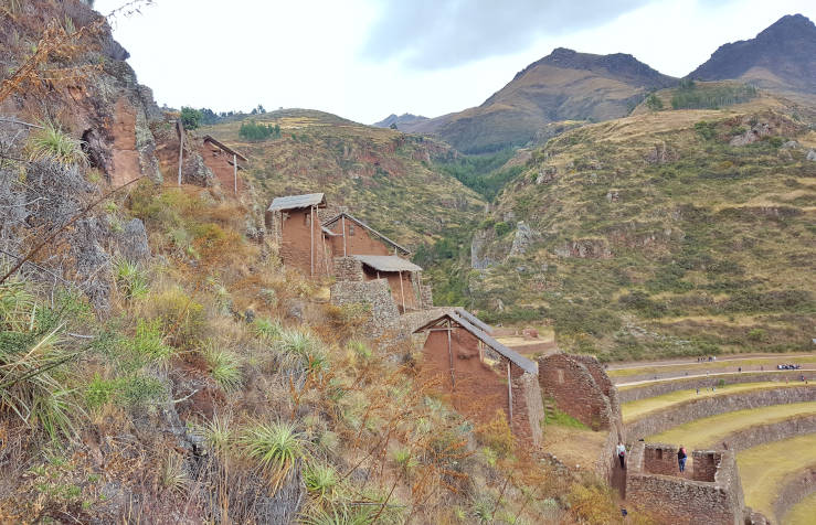 Sacred Valley Pisac Peru Inca ruins