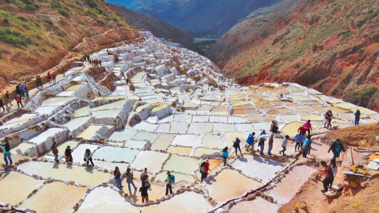 Sacred Valley Maras Peru Inca ruins Pisac