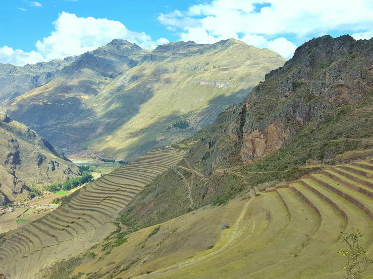 Peruvian agricultural terraces