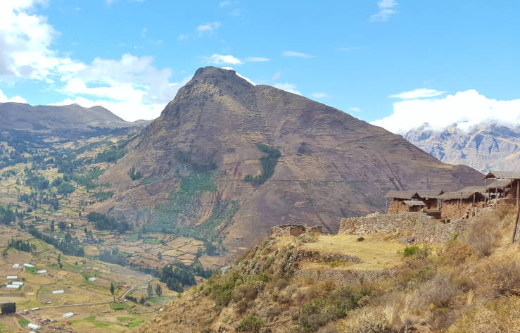 Pisac Inca ruins Peru