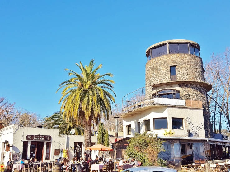 Colonia del Sacramento mill restaurant