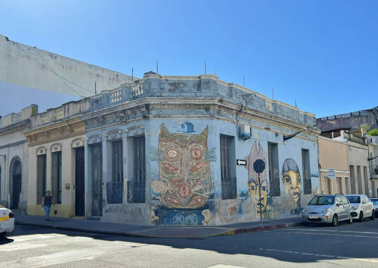 street murals Uruguay - Barrio Sur Montevideo - Afro-Uruguayan cultural experiences