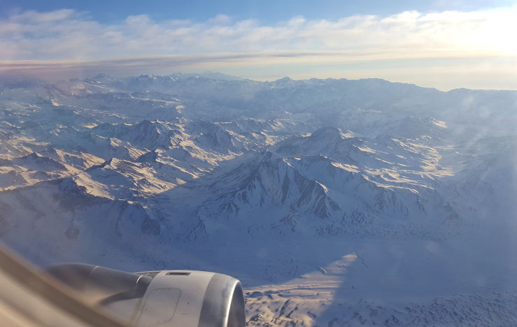 Bolivia travel: Approaching La Paz across the Andes