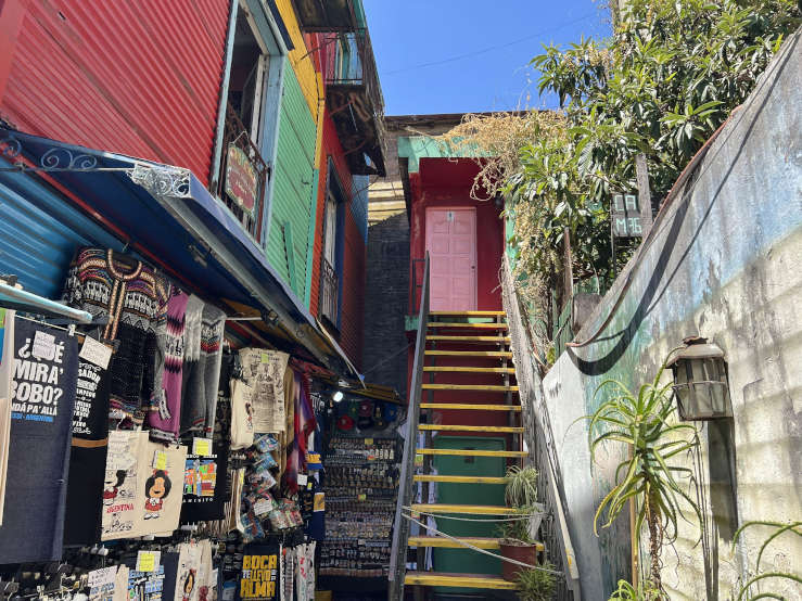 La Boca's conventillos.