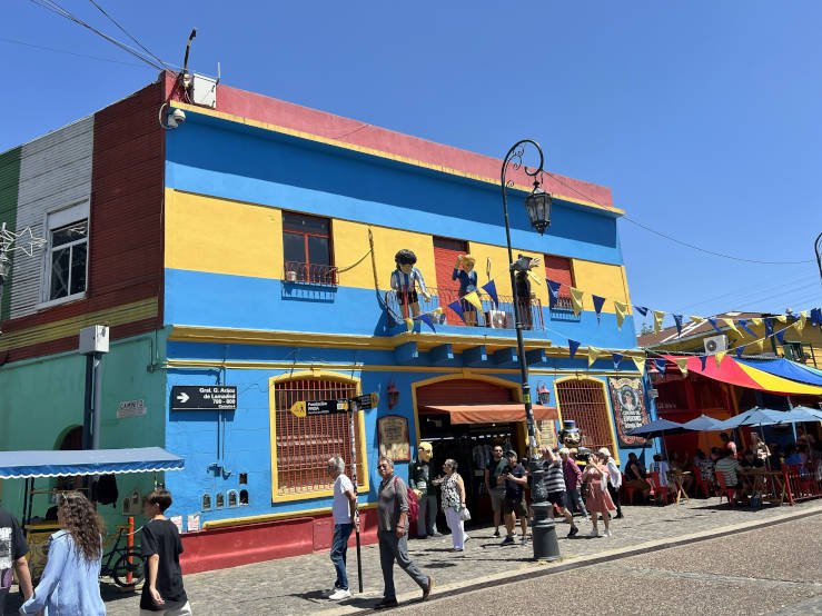 La Boca local culture.