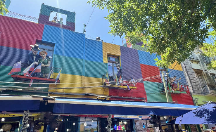 La Boca is rich in cultural traditions.