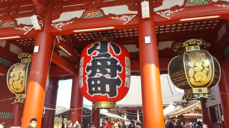 Sensoji Temple in Asakusa Tokyo with Kaminarimon gate -things to do in Tokyo Asakusa