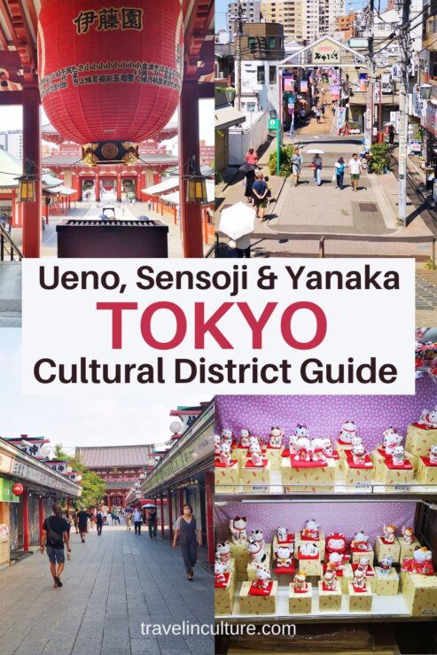 Ueno, Sensoji and Yanaka - cultural district guide