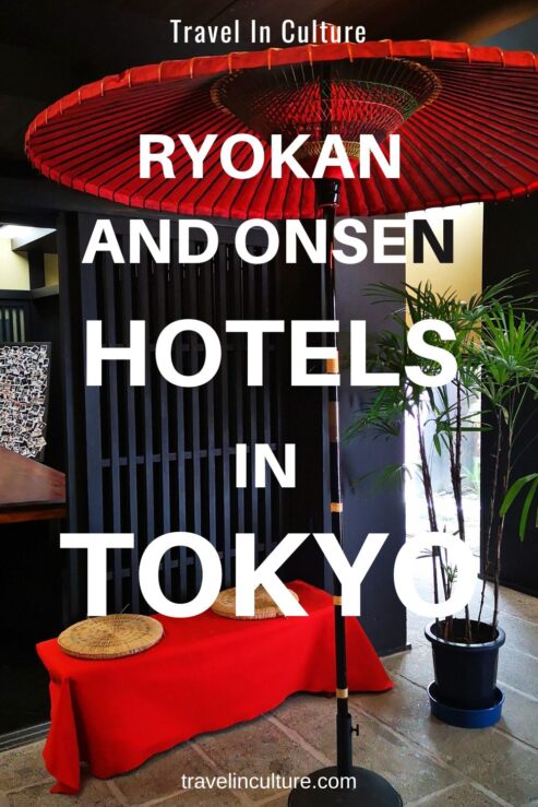 Where to find a ryokan or onsen hotel in Tokyo