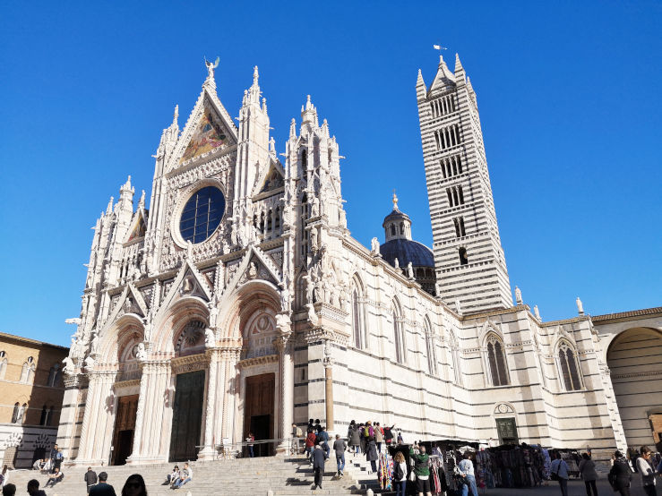 Siena Cathedral (Duomo) in the heart of Siena's UNESCO-listed historic centre