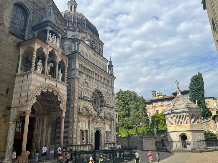 Santa Maria Maggiore, Cappella Colleoni and Baptistery in Bergamo