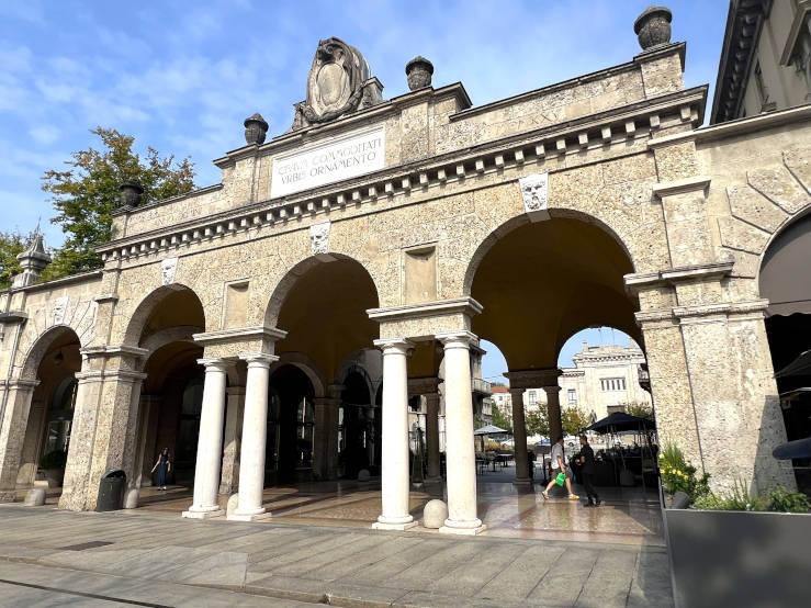 Quadriportico del Sentierone in Città Bassa, Bergamo
